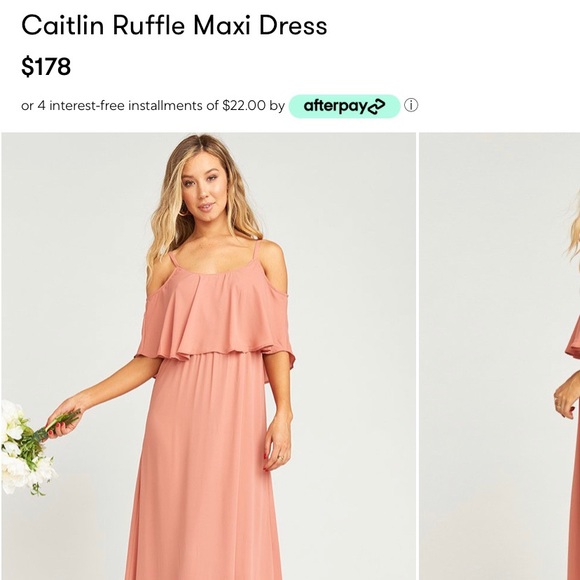 maxi dress afterpay